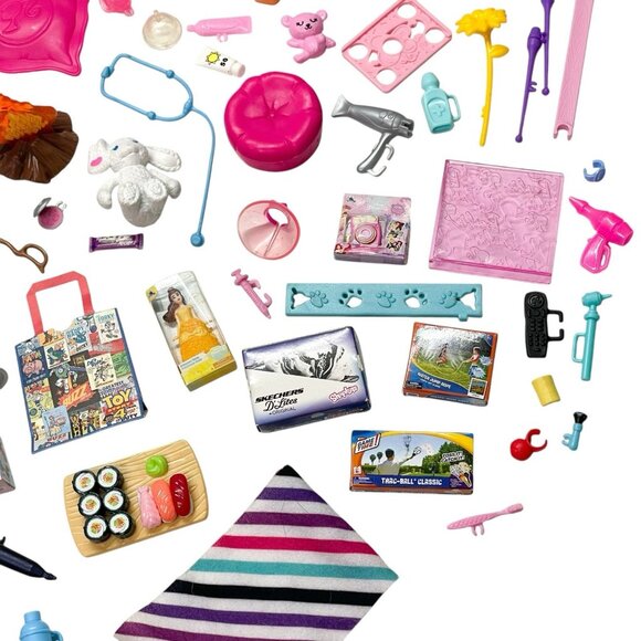 Lot Of 90 Barbie Doll Accessories Mixed Assortment - Picture 4 of 5